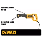 DEWALT DWE304 10-Amp Corded Variable Speed Reciprocating Saw thumbnail 2