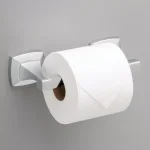 Delta Portwood Pivot Arm Toilet Paper Holder, Polished Chrome thumbnail 2