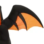 Gemmy 7.5 ft. Fire and Ice Two-Headed Dragon Halloween Inflatable with Animated Projection thumbnail 7