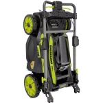 RYOBI 40V 20 in. Brushless Cordless Self-Propelled Lawn Mower & Blower Combo Kit with 6.0 Ah Battery & Charger thumbnail 9