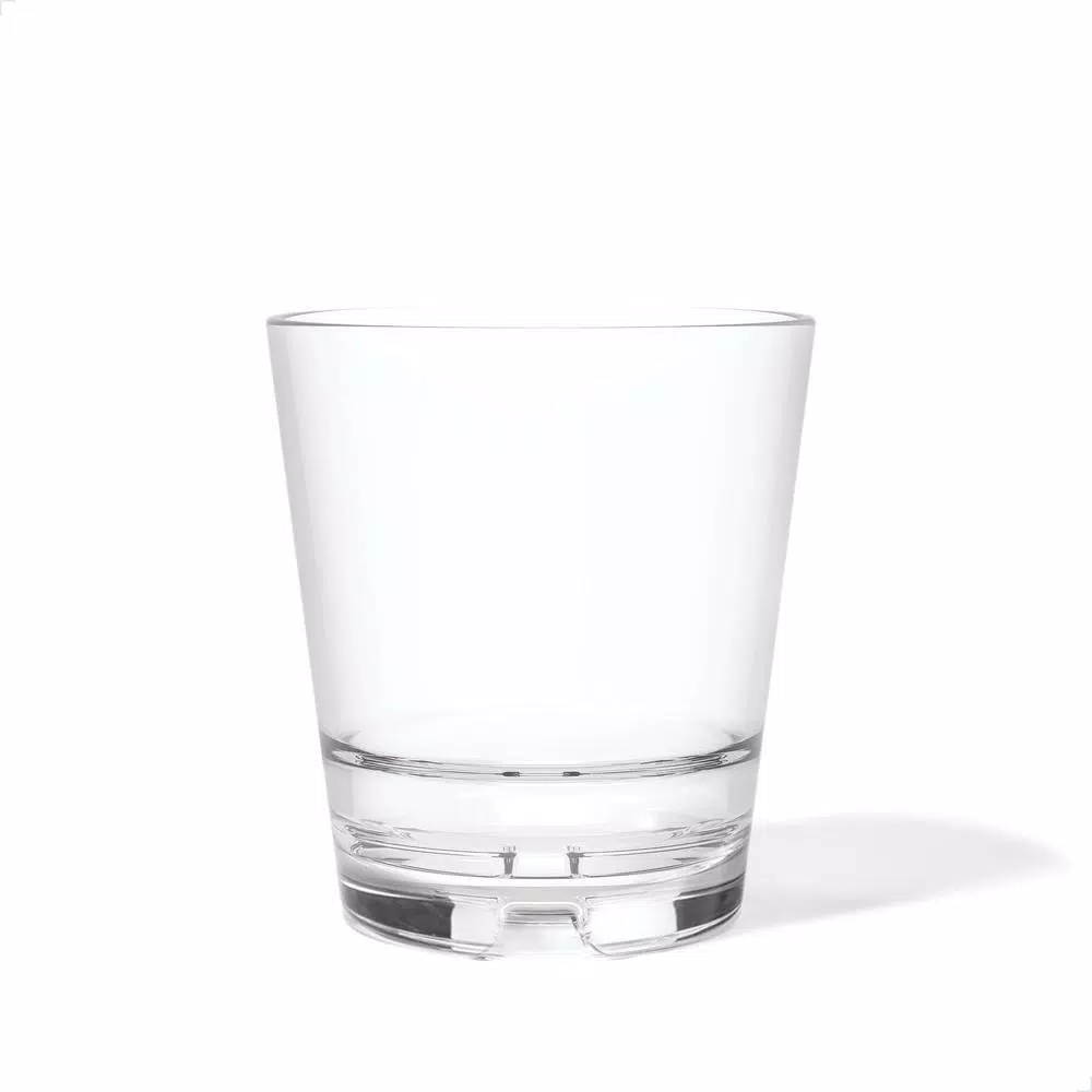 TOSSWARE Reserve Backbar 12 oz. Tritan Double Old Fashioned Glasses, Shatterproof, Set of 24