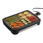 George Foreman Smokeless Indoor Countertop Grill, 172 sq. in. Cooking Surface, Black thumbnail 4