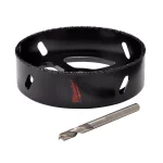 Milwaukee 4 in. Carbide Recessed Light Hole Saw with Pilot Bit for Drywall and Sheetrock thumbnail 1
