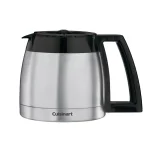 Cuisinart Grind and Brew 10-Cup Drip Coffee Maker with Thermal Carafe, Brushed Chrome thumbnail 2