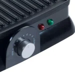 Chef Buddy 1400W Silver Non-Stick Panini Press and Countertop Grill thumbnail 3