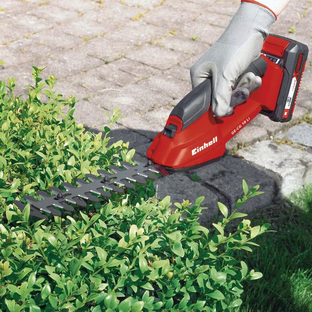 Einhell 18V Cordless 2-in-1 Grass Shear and Hedge Trimmer, Tool Only