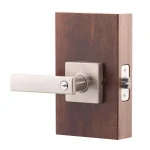 Copper Creek Craftsman Remi Satin Stainless Steel Keyed Entry Door Lever thumbnail 2