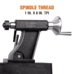 WEN 12 in. x 18 in. 5-Speed Benchtop Wood Lathe, 4.5 Amp thumbnail 11