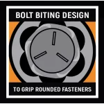 GEARWRENCH Bolt Biter 1/2 in. Drive Deep Extraction Socket Set, 10-Piece thumbnail 3