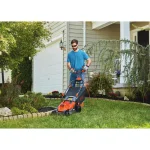 BLACK+DECKER 15 in. 10 Amp Corded Electric Walk Behind Lawn Mower with Pivot Control Handle thumbnail 10