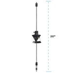 AdirPro 360-Degree Sliding Prism Kit for Topcon and Sokkia Robotic Total Stations thumbnail 3