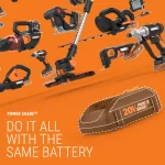 Worx MAKERX 20V Air Brush Rotary Tool Attachment (Tool Only) thumbnail 10