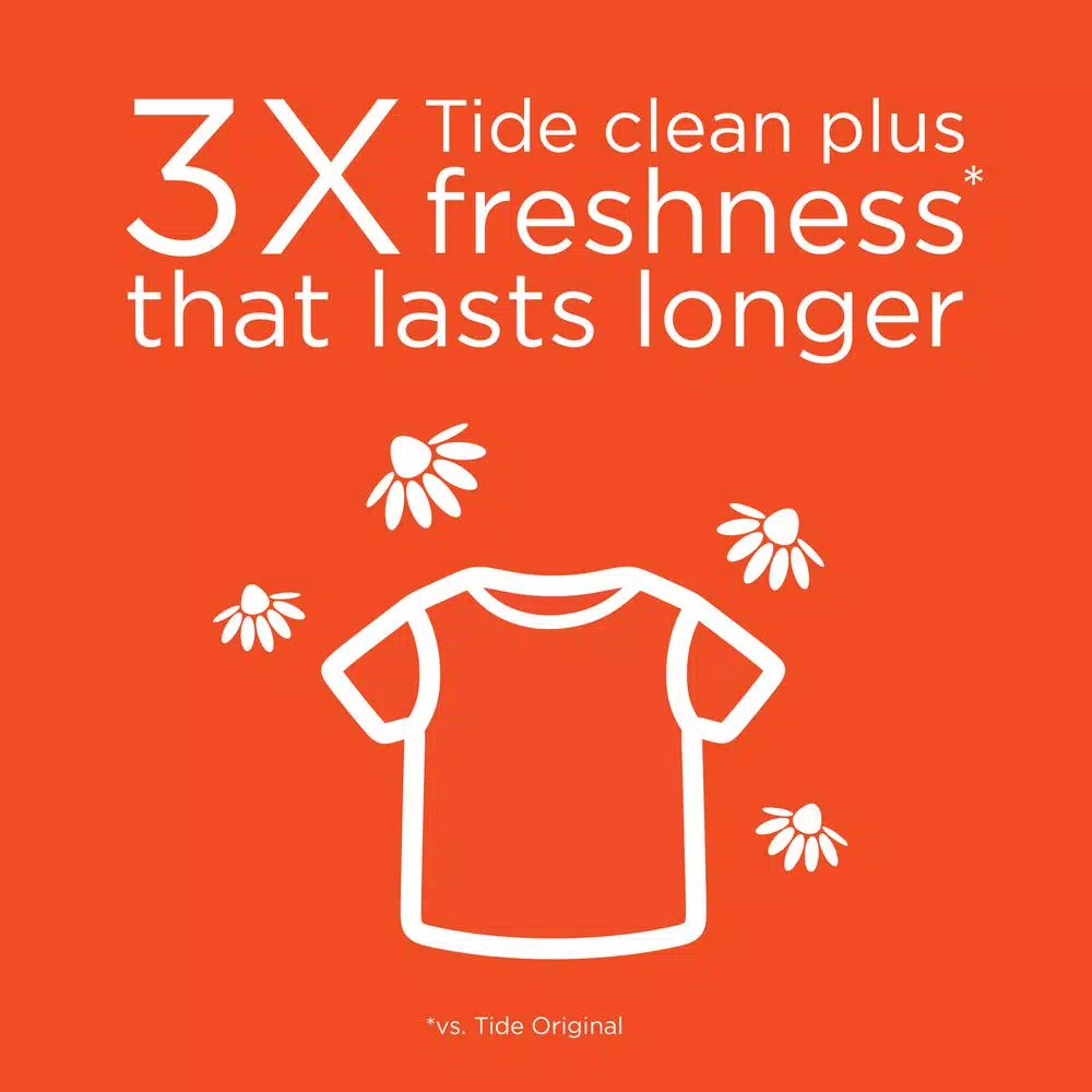 Tide Plus Febreze Spring and Renewal Liquid Laundry Detergent (72 Loads) and Downy April Fresh Fabric Softener (60 Loads)