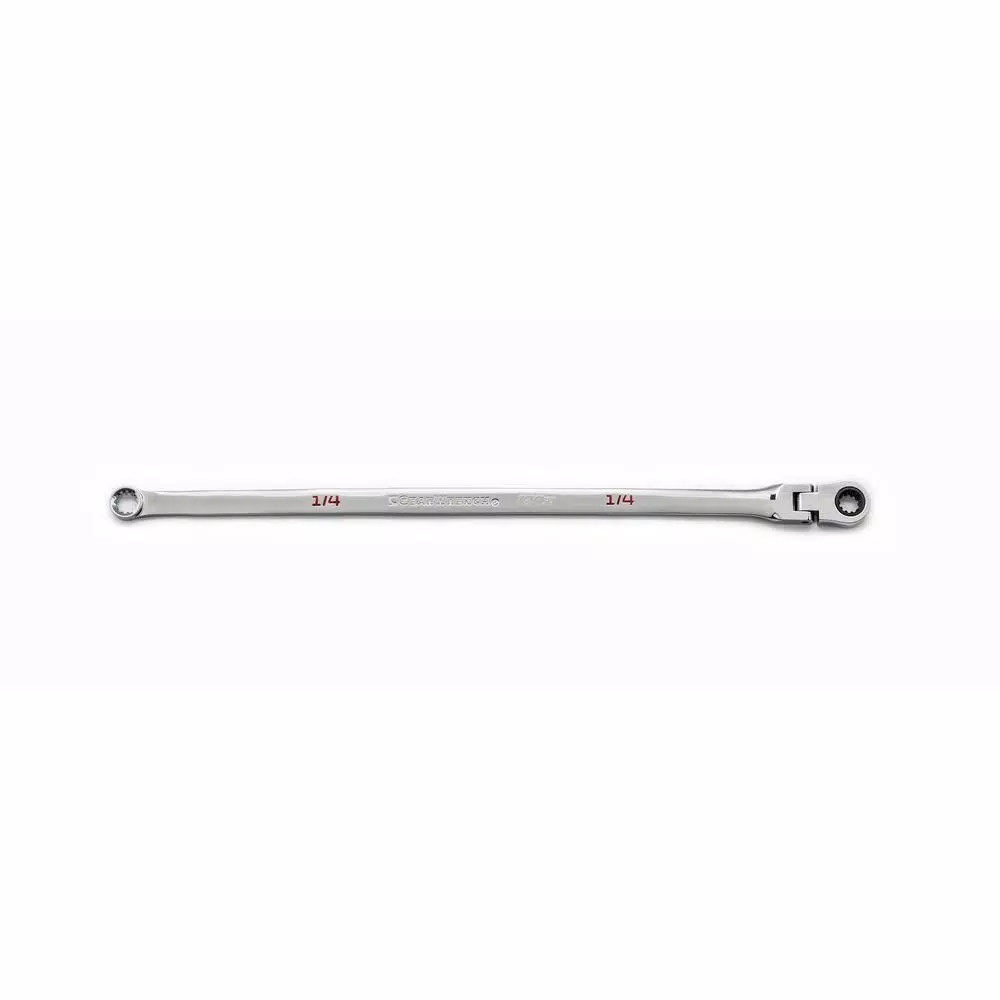 GearWrench 1/4 in. 120XP Universal Spline XL GearBox Flex Head Ratcheting Wrench