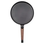 MasterPan 11 in. Non-Stick Cast Aluminum Crepe Pan with Detachable Handle, Induction Compatible, Black thumbnail 2