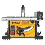 DEWALT 15 Amp 8-1/4 in. Compact Corded Jobsite Table Saw with Heavy-Duty Rolling Stand thumbnail 6