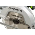 Greenworks 24V Cordless Brushless 7.25 in. Circular Saw, Tool Only thumbnail 5