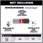 Milwaukee SHOCKWAVE Impact Duty Hex Security Bit Set, 7-Piece thumbnail 2