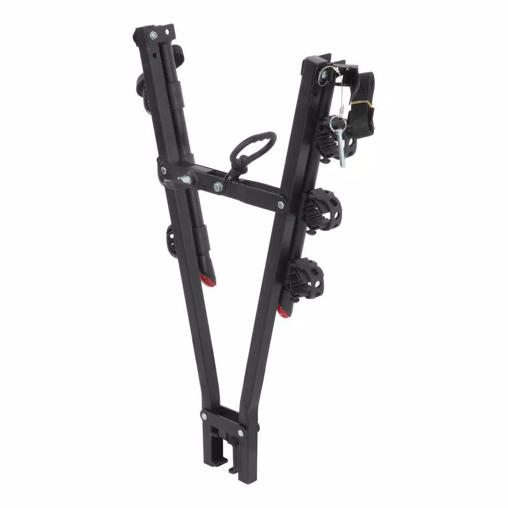 CURT 3-Bike Clamp-On Hitch Bike Rack for 2 in. x 2 in. Ball Mount
