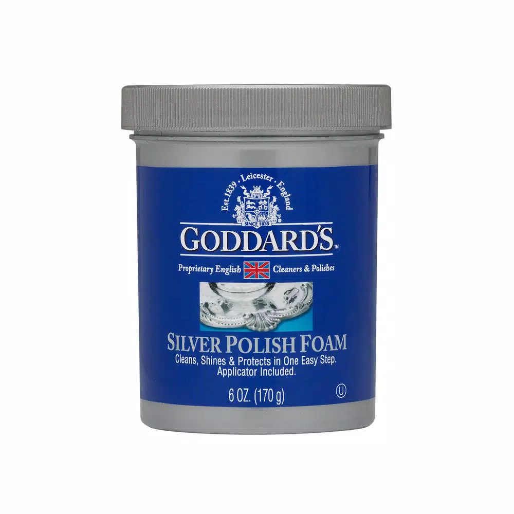 Goddard's Silver Foam Tarnish Remover & Cleaner, 6 oz.