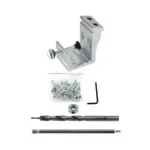 General Tools Aluminum Pocket Hole Jig Kit with Clamp and Drill Bit thumbnail 5