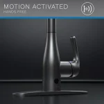 Flow Series Motion Activated Single-Handle Pull-Down Kitchen Faucet, Chrome thumbnail 10