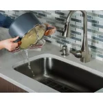 Gotham Steel 5 Qt. Non-Stick Ti-Ceramic Pasta Pot with Built-In Strainer and Twist N' Lock Handles thumbnail 7
