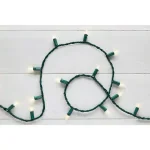 Home Accents Holiday 300-Light LED Mini Warm White Constant-On String Lights, Indoor/Outdoor, Green Wire thumbnail 2