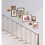 Kate and Laurel Mid-Century Modern Gallery Wall Frame Set, 10-Piece Multi-Color Assortment thumbnail 5