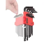 TEKTON 1.27-10 mm Metric Long Arm Ball End Hex Key Wrench Set, 13-Piece thumbnail 9