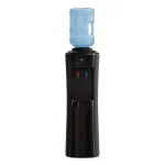 Brio Top Loading Water Cooler Dispenser - Hot and Cold Water, Black with Stainless Steel Reservoirs thumbnail 1