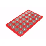Triton Products MagClip 1/4 in. Drive Socket Caddy with 28 Interchangeable Pegs, Red thumbnail 1
