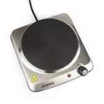 Courant 1000W Portable Single Burner Stainless Steel Hot Plate with 6.1 in. Cast Iron Plate thumbnail 2