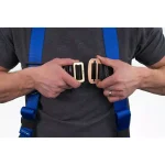 Werner LiteFit Standard 1 D-Ring Safety Harness, XL, Blue thumbnail 4