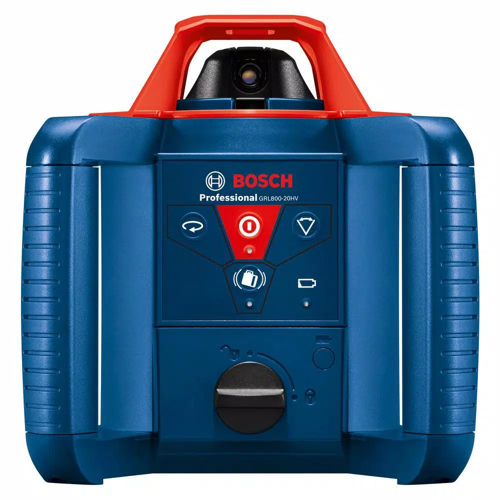 Bosch GRL800-20HVK Self-Leveling Rotary Laser Level Kit, 800 ft. Range, Reconditioned