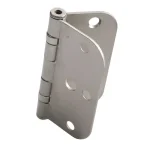 Everbilt 3-1/2 in. Satin Nickel Ball Bearing Door Hinge 3-Pack thumbnail 2