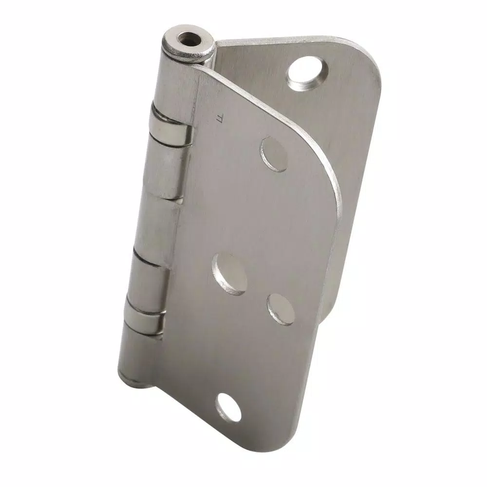 Everbilt 3-1/2 in. Satin Nickel Ball Bearing Door Hinge 3-Pack
