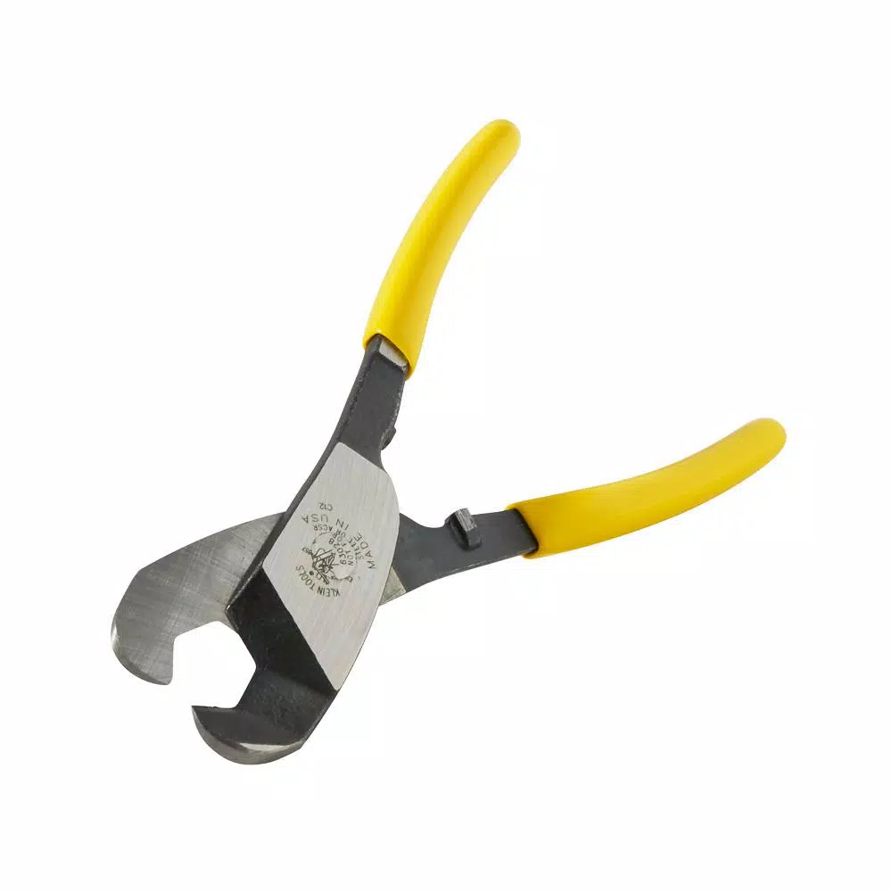 Klein Tools 8-1/4 in. Coaxial Cable Cutter, 3/4 in. Capacity, Precision Shearing Hand Tool