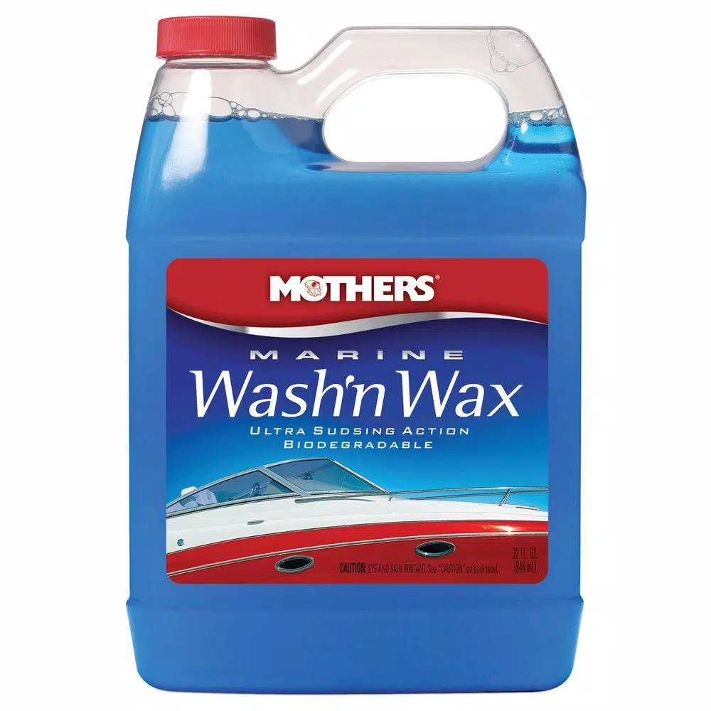 Mothers Marine Wash 'n Wax, 32 oz. (Case of 6)