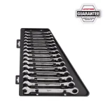 Milwaukee M12 FUEL 12V Cordless 1/4 in. Extended Reach Ratchet Kit with Metric Ratcheting Wrench Set thumbnail 8