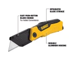 DEWALT Folding Lockback Utility Knife with Aluminum Housing thumbnail 2