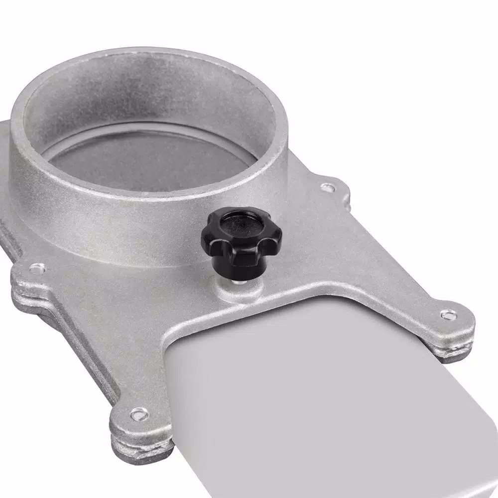 POWERTEC 3 in. Aluminum Blast Gate for Dust Collection Systems