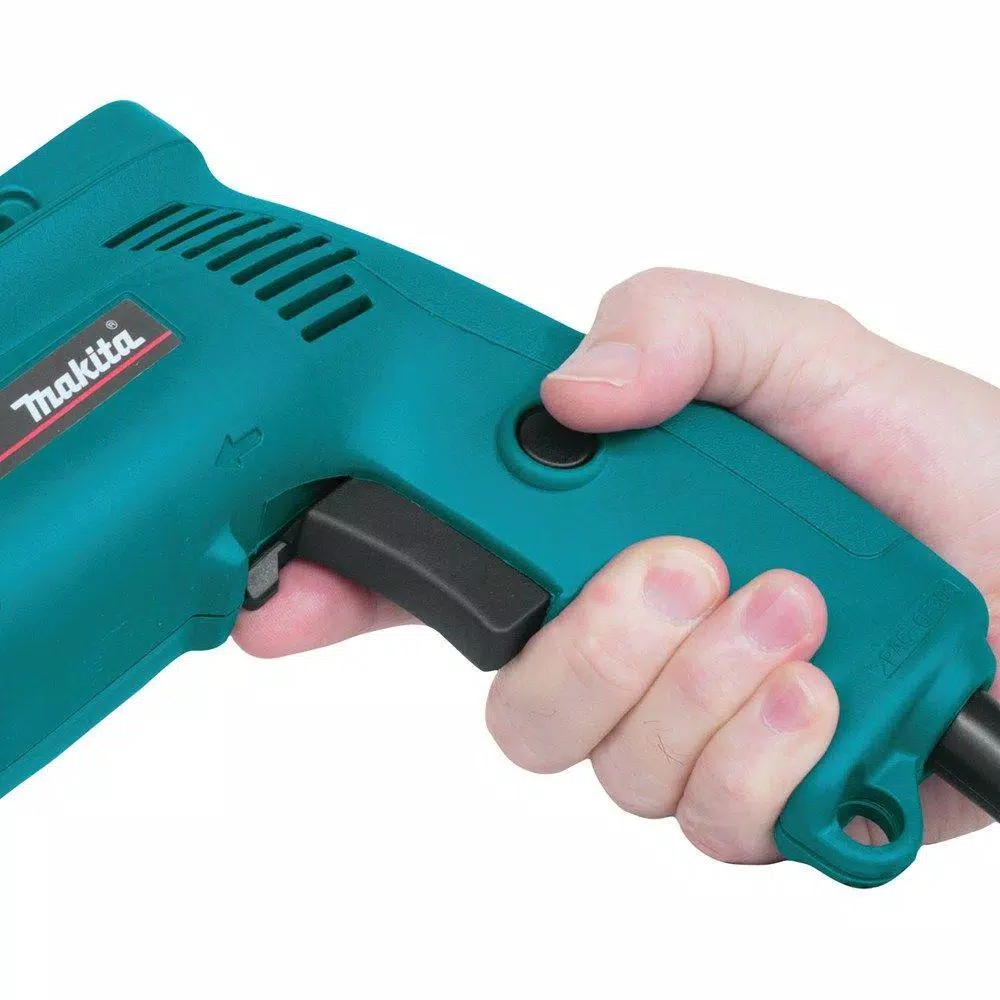 Makita 6408K 3/8 in. Corded Variable Speed Drill with Keyless Chuck and Hard Case