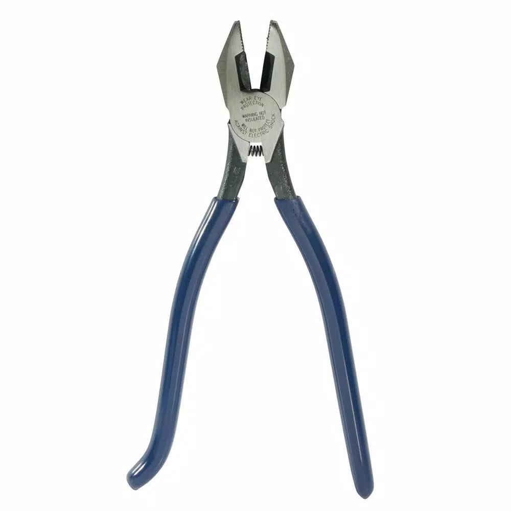 Klein Tools 9.25 in. Ironworker's Pliers for Rebar Tie Wire