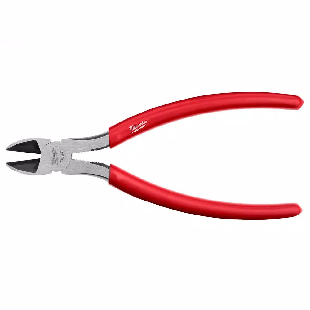 MILWAUKEE 8 in. Diagonal Cutting Pliers with Iron-Carbide Edge