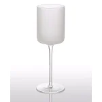 Abigails White Night Frosted Water Glass, 12 oz Matte Finish Glassware thumbnail 1