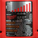 Milwaukee 13 Amp Corded 2-1/4 in. Max HP EVS BodyGrip Router thumbnail 8