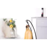 Basicwise Wire Metal Fruit Basket Holder with Integrated Banana Hanger - Black thumbnail 4