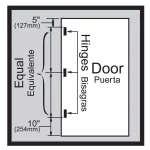 Everbilt 3-1/2 in. x 5/8 in. Radius Oil-Rubbed Bronze Smooth Action Steel Door Hinge thumbnail 5