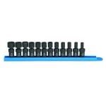 GearWrench 1/4 in. Drive Universal Impact Socket Set, 12-Piece Metric thumbnail 1